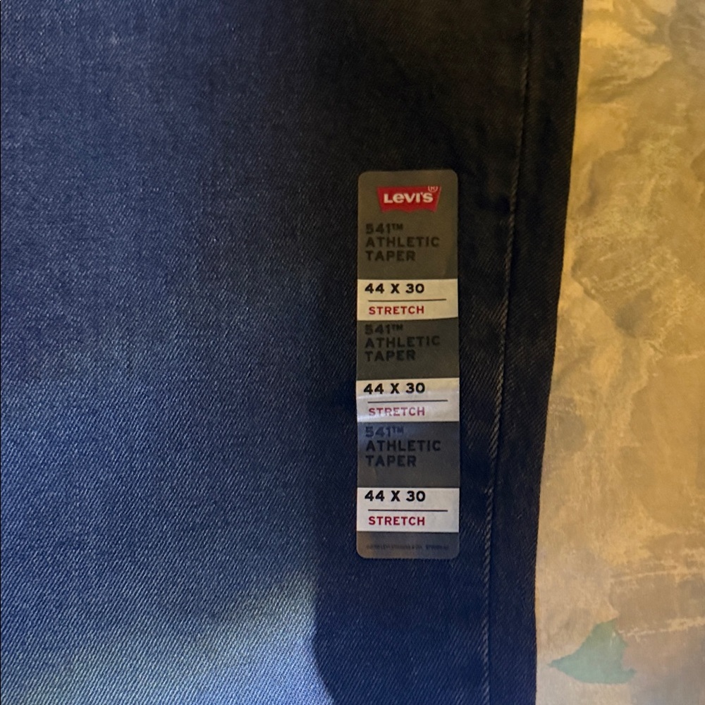 Levi's Men's Blue Athletic Taper Jeans 541
